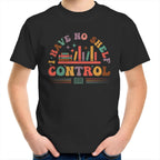 I Have No Shelf Control, Books - Kids Youth T-Shirt Black Kids Youth T-shirt Printed In Australia Reading