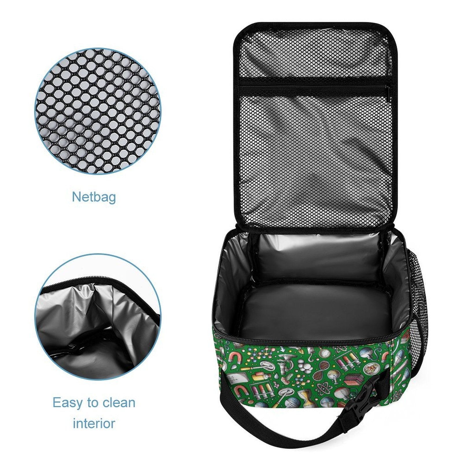 Science Love Backpack, Lunch Bag & Pencil Case Set