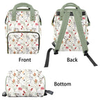 Australian Plants And Animals Multi-Function Backpack, Nappy / Diaper Bag Multi-function Backpack, Nappy / Diaper Bag Australia Plants Printed Offshore