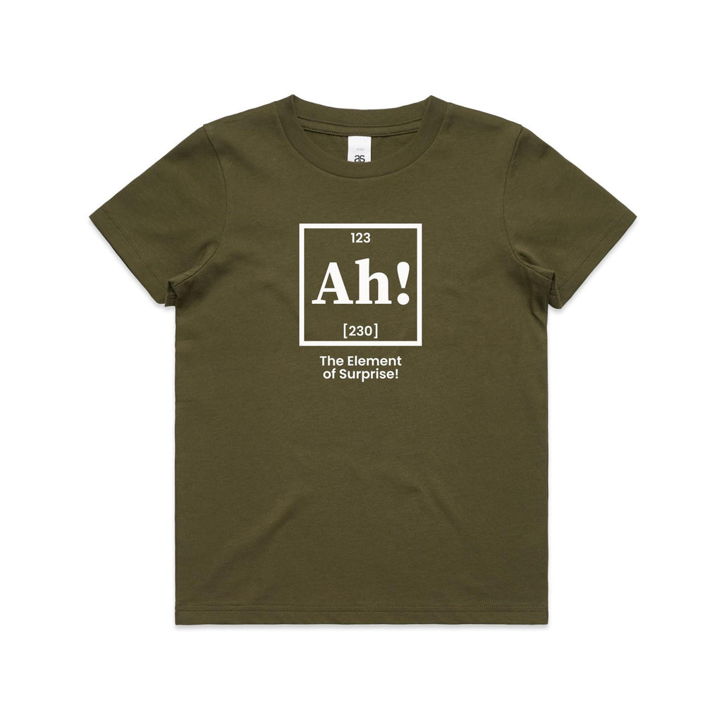 Ah! The Element Of Surprise Kids AS Colour T-shirt
