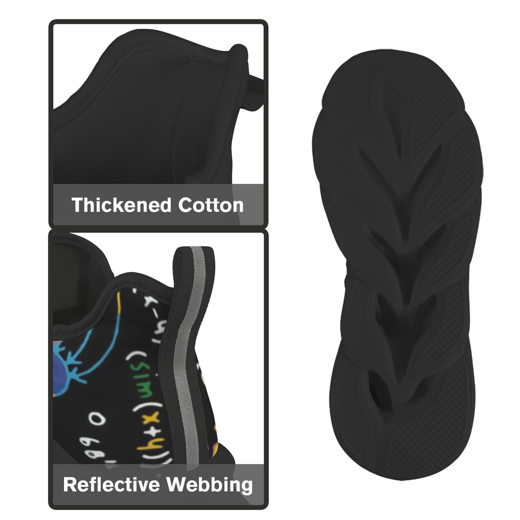Science Time Blackboard Women's Twisted Sole Sneakers