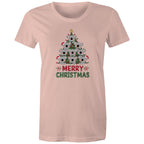 Koala Christmas Tree - Womens T-shirt