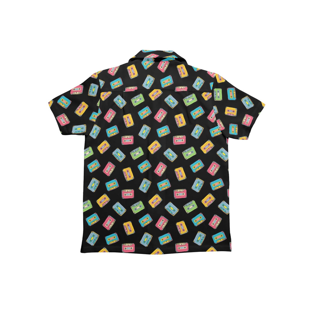 Colourful Cassettes Junior Kids Hawaiian Shirt
