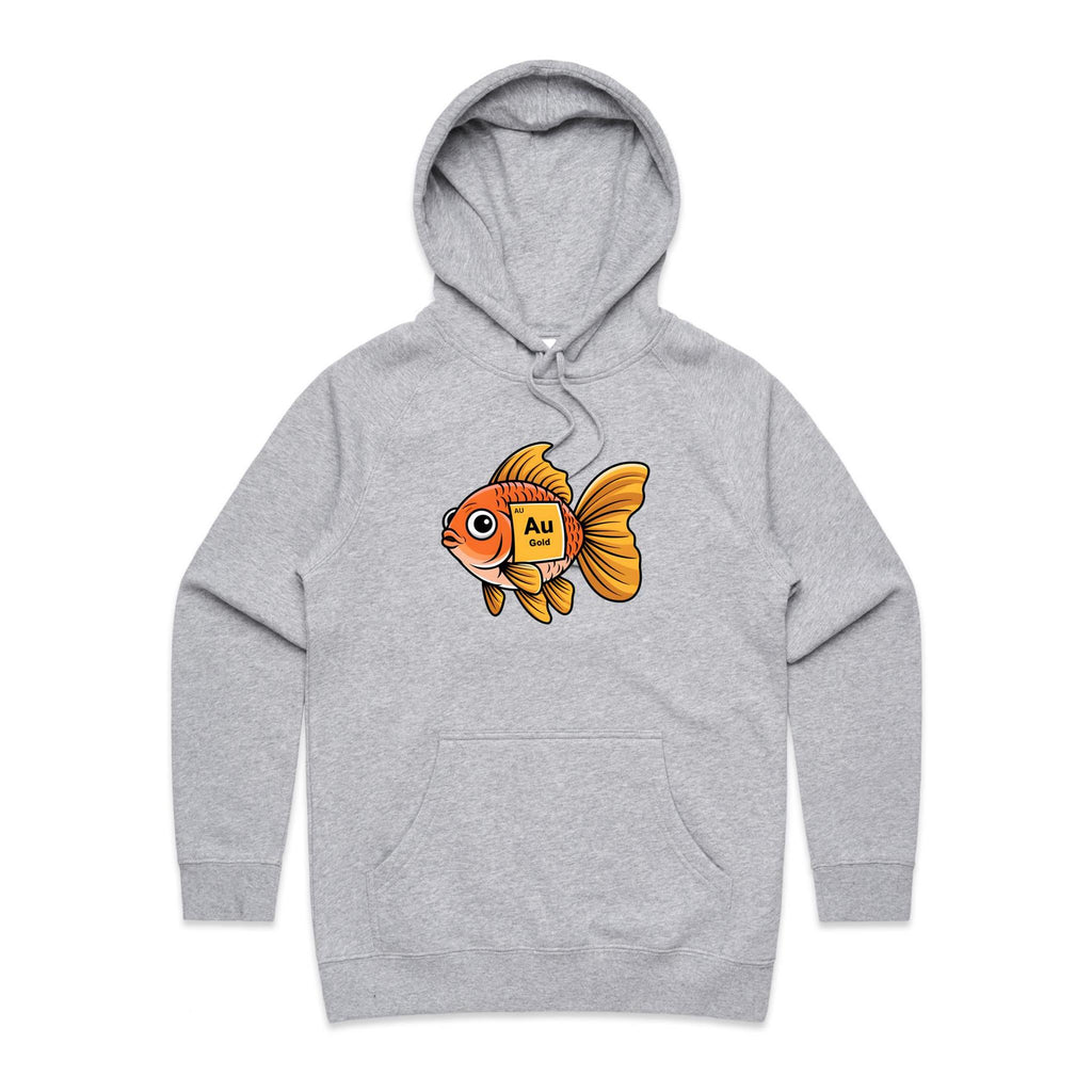 Gold Fish Periodic Table Women's AS Colour Hoodie
