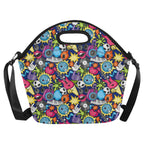 Sticker Music - Neoprene Lunch Bag Neoprene Lunch Bag Printed Offshore