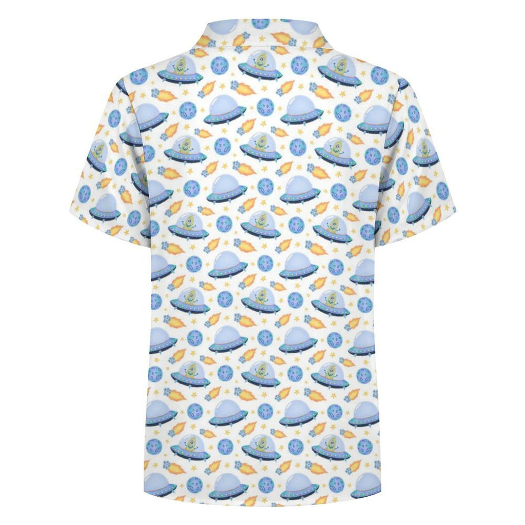 UFO's Kids Cotton Short Sleeve Shirt