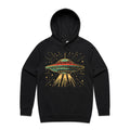 Retro UFO Men's AS Colour Hoodie