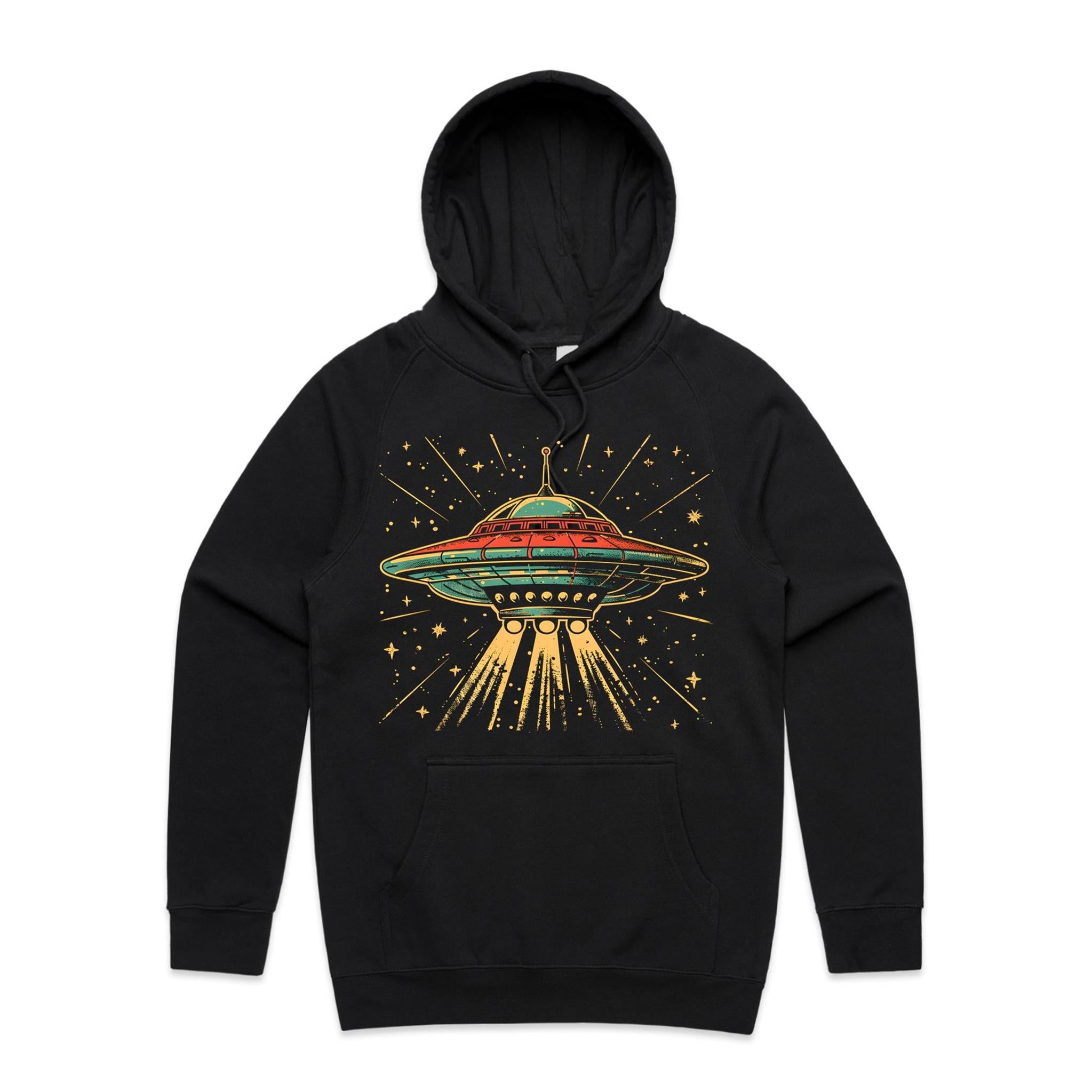 Retro UFO Men's AS Colour Hoodie
