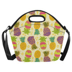 Pineapples - Neoprene Lunch Bag Neoprene Lunch Bag Printed Offshore