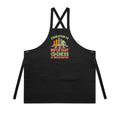 Chess And Education AS Colour Carrie Apron Black One Size Apron Chess Games Printed In Australia