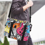 Sticker Music Duffle Bag-Simple (Model 1715) Duffle Bag-Simple (1715)