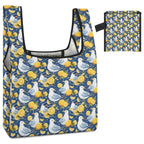 Lemon Seagull Foldable Shopping Bag