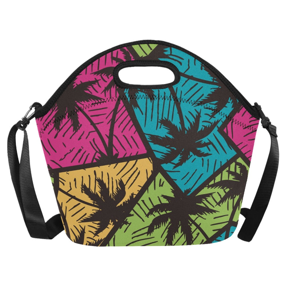 Palm Trees - Neoprene Lunch Bag Neoprene Lunch Bag Printed Offshore