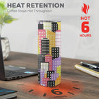 City Scape - 20oz Tall Skinny Tumbler with Lid and Straw
