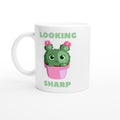 Cactus, Looking Sharp White 11oz Ceramic Mug Default Title White 11oz Mug Globally Fulfilled Plants