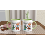 Personalised I Think You're Overreacting Chemistry 11oz Ceramic Mug Personalised 11oz Mug Printed Offshore Science