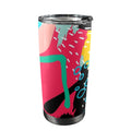 Bright And Colourful - 20oz Mobile Tumbler with Lid (Black Lock) One Size 20oz Travel Mug Printed Offshore