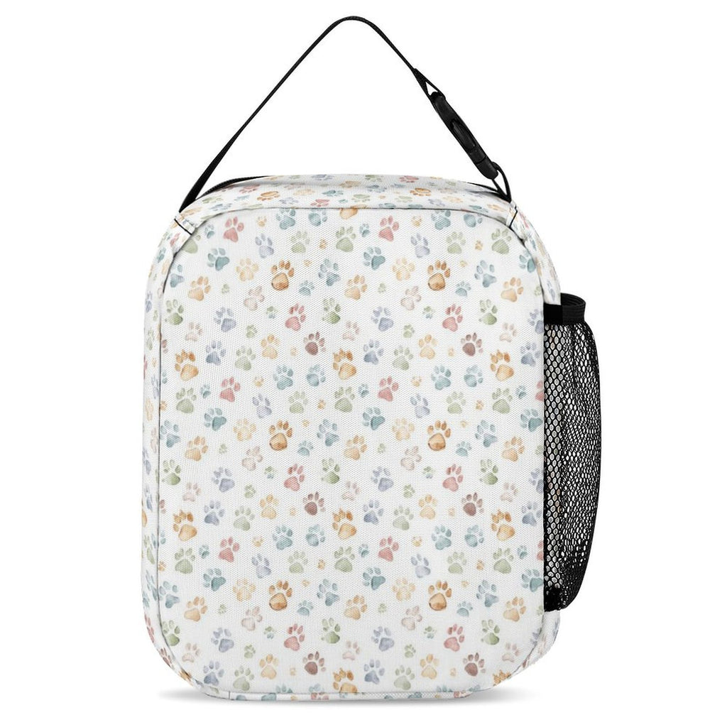 Paw Prints Backpack, Lunch Bag & Pencil Case Set