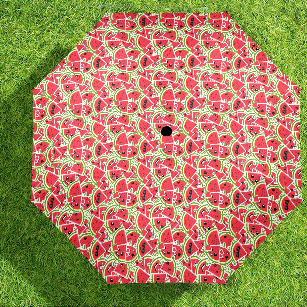 Busy Watermelon Umbrella Umbrella Food Printed Offshore
