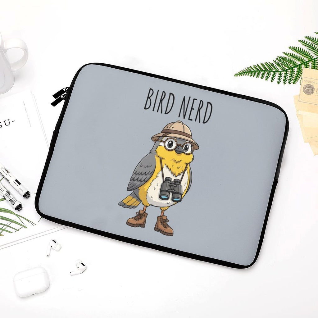 Bird Nerd 2 Laptop Sleeve (Multiple Sizes) Laptop Sleeve animal Birds Printed Offshore