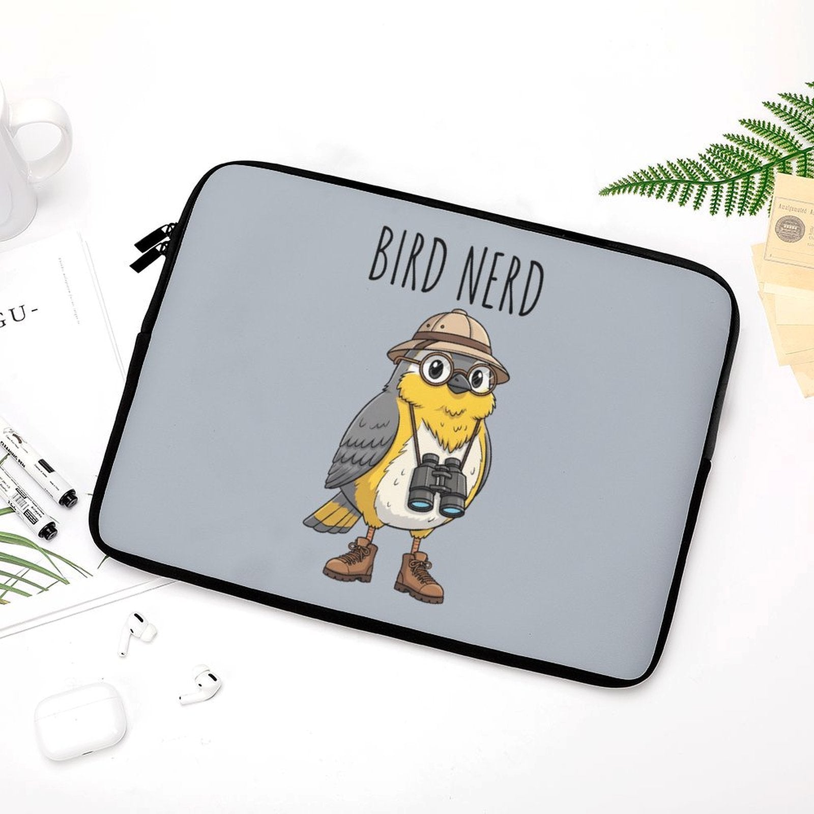 Bird Nerd 2 - Laptop Sleeve (Multiple Sizes)