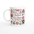It's The Most Wonderful Time Of The Year, Christmas White 11oz Ceramic Mug Default Title Christmas Mug Christmas Globally Fulfilled