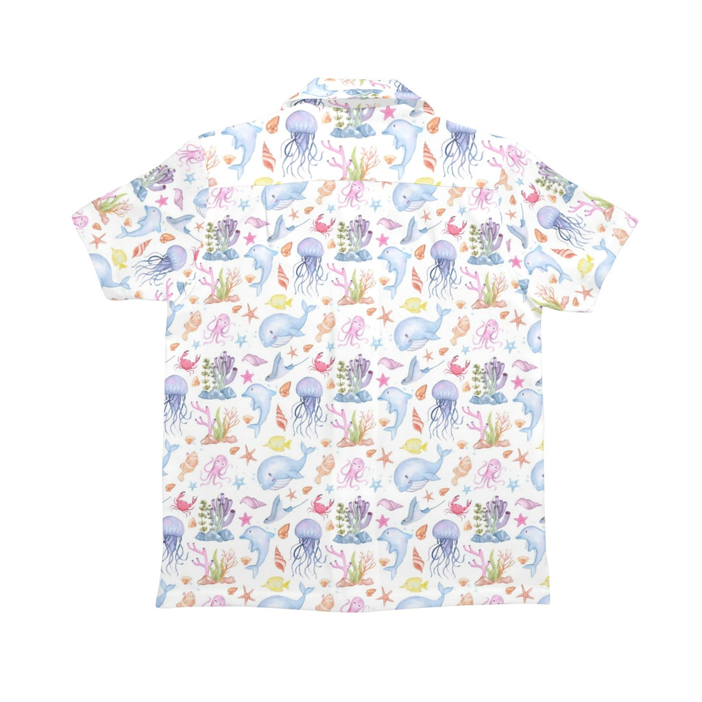 Under The Sea Senior Kids Hawaiian Shirt