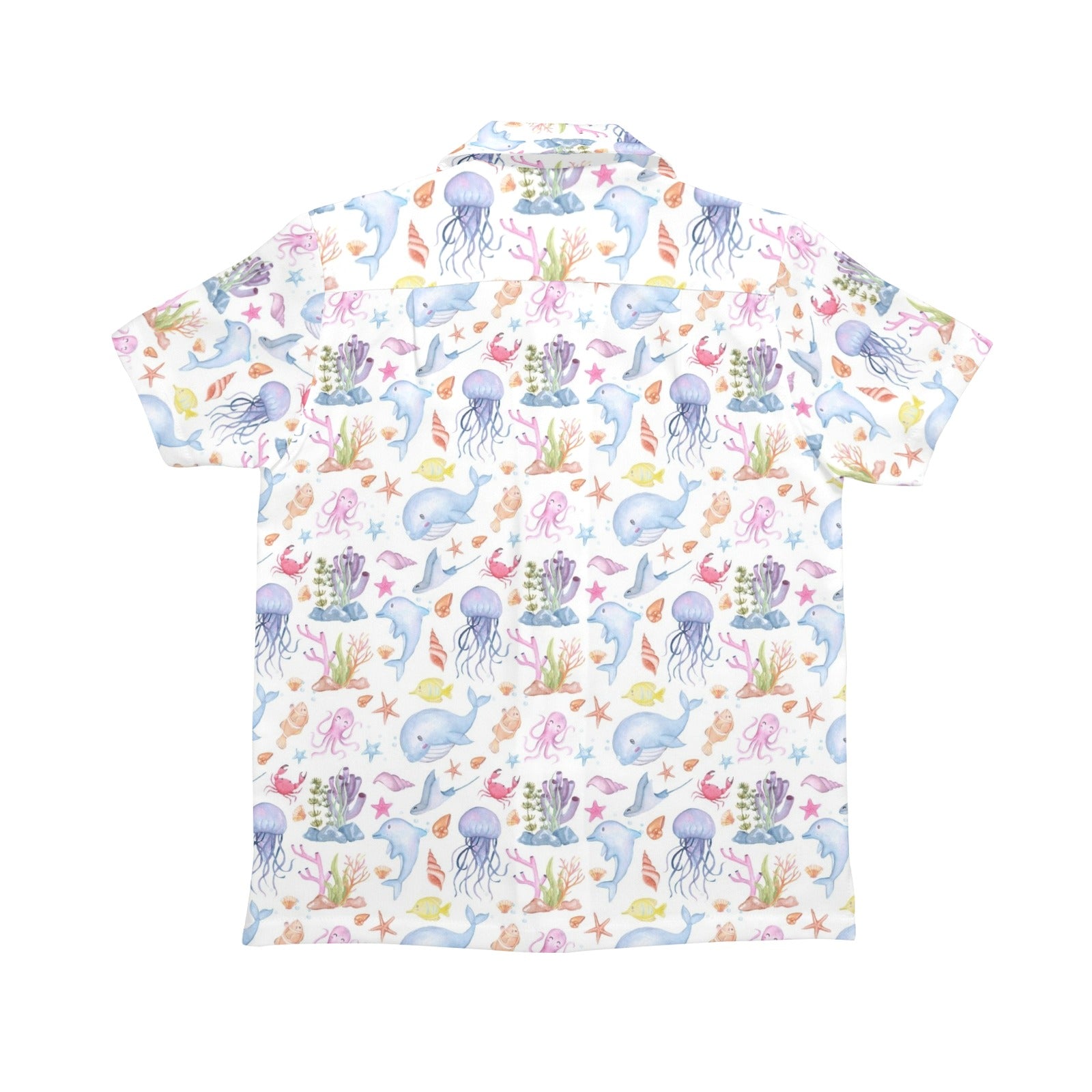 Under The Sea Senior Kids Hawaiian Shirt