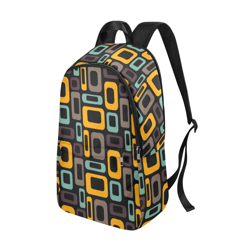 Retro Pattern - Fabric Backpack