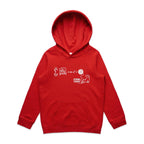 Cat String Theory Physics Kids AS Colour Hoodie