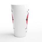 UFO, I Want To Be-Leaf - White Latte 17oz Ceramic Mug Latte Mug Globally Fulfilled Sci Fi