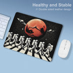 Astronaut Zebra Crossing Leather Mouse Pad Leather Mouse Pad Music Printed Offshore Space
