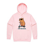 Just Be Cool, Capybara - Mens Hoodie Pink Mens Hoodie animal Printed In Australia
