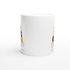 Cats Merry Christmas - White 11oz Ceramic Mug Christmas Mug Christmas Globally Fulfilled