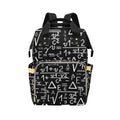 Mathematics - Multi-Function Backpack, Nappy / Diaper Bag