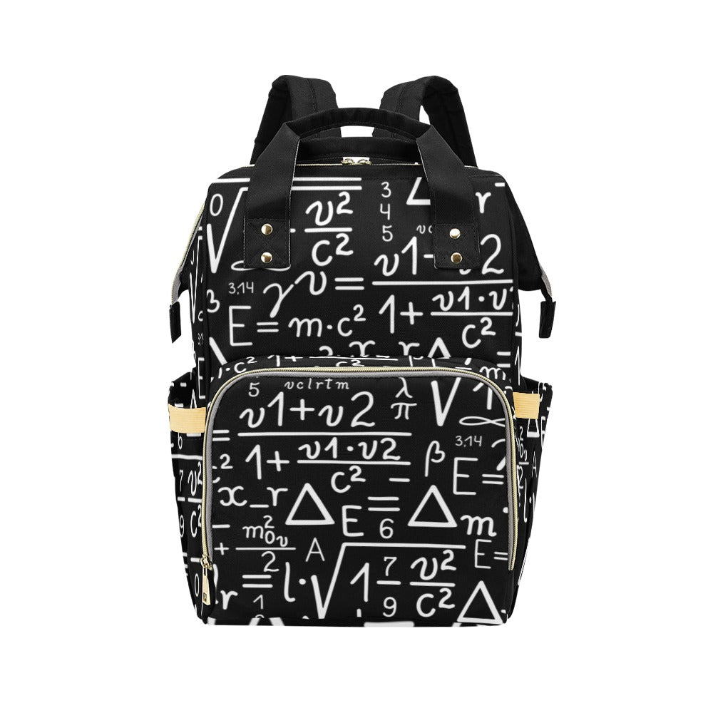Mathematics - Multi-Function Backpack, Nappy / Diaper Bag