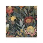 Australian Native Flowers - Ceramic Coasters (Square) Ceramic Coasters Plants Printed Offshore