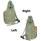 Groovy Retro Multi-Function Backpack, Nappy / Diaper Bag Multi-function Backpack, Nappy / Diaper Bag Printed Offshore Retro
