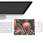 Waratah Leather Mouse Pad Leather Mouse Pad Plants Printed Offshore