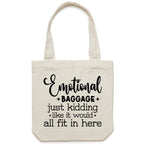 Emotional Baggage - Canvas Tote Bag