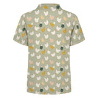 Chicken Life Kids Youth Short Sleeve Button Up Shirt