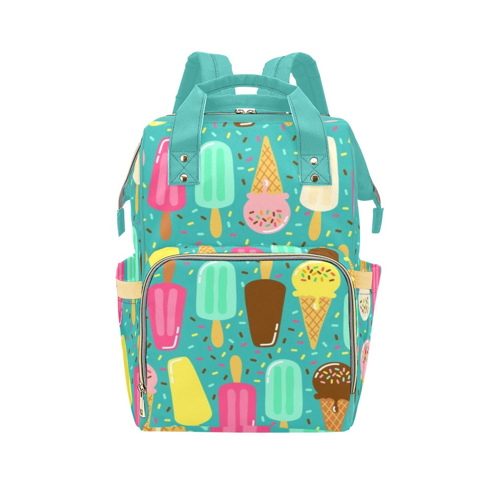 Ice Cream - Multi-Function Backpack, Nappy / Diaper Bag