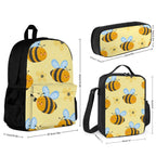 Happy Bees - Three Piece Backpack Set