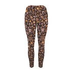 Coffee Beans - Women's High Waist Pockets Yoga Leggings