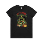 Official Tree Inspector Cat Women's Christmas T-shirt