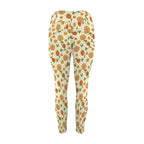 Graphic Floral Women's High Waist Pockets Yoga Leggings