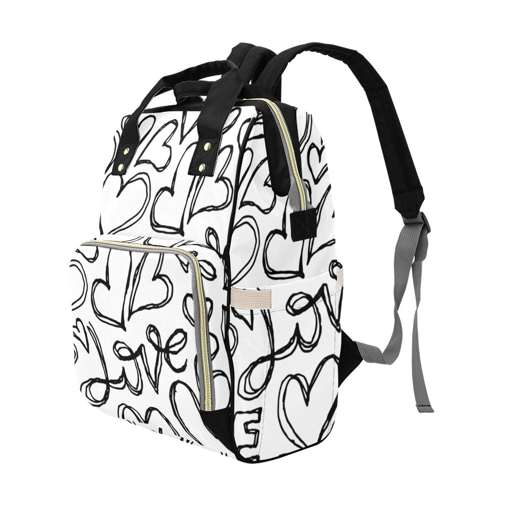 Love - Multi-Function Backpack, Nappy / Diaper Bag