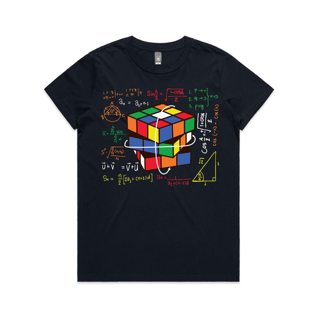 Game Cube Equations Women's AS Colour T-shirt