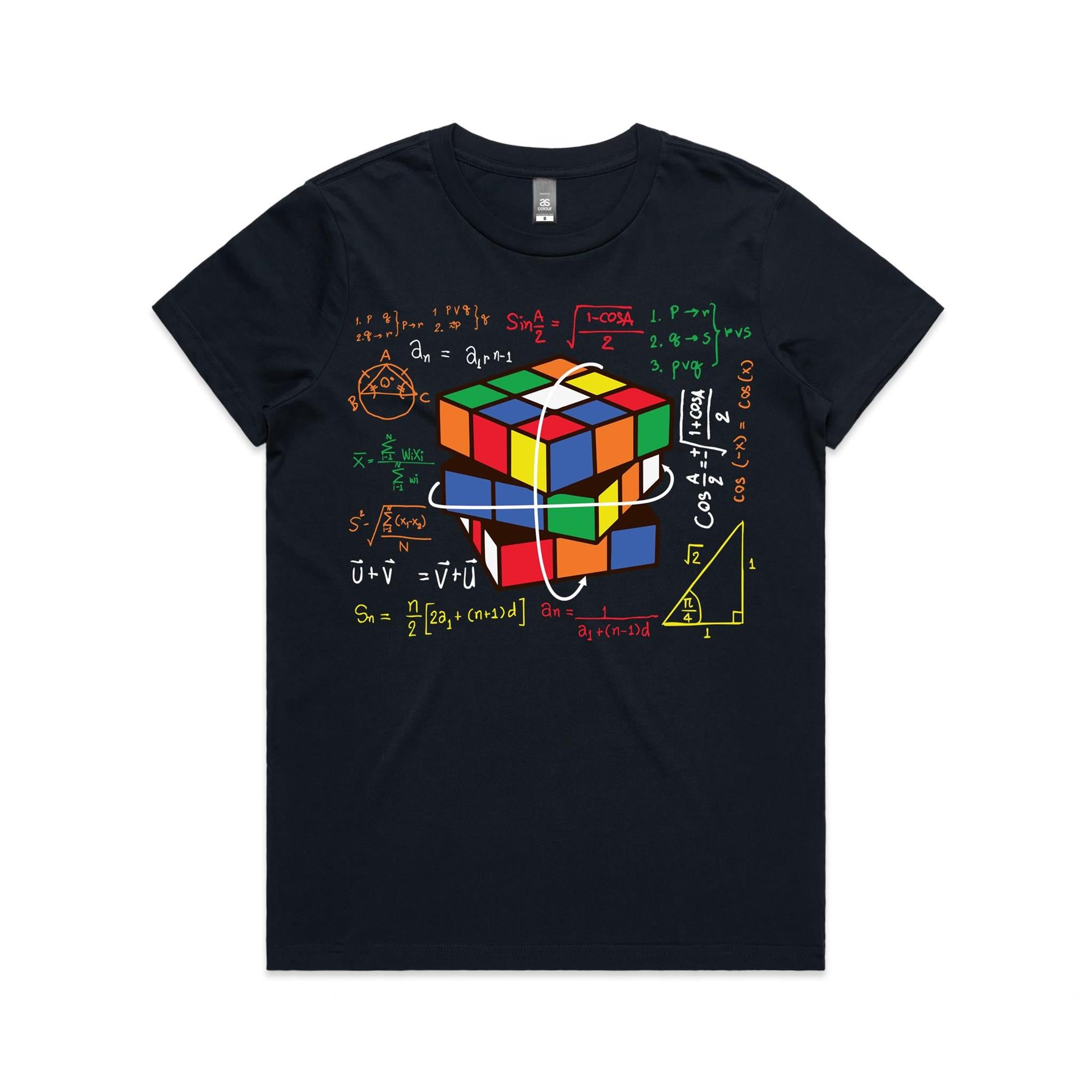 Game Cube Equations Women's AS Colour T-shirt