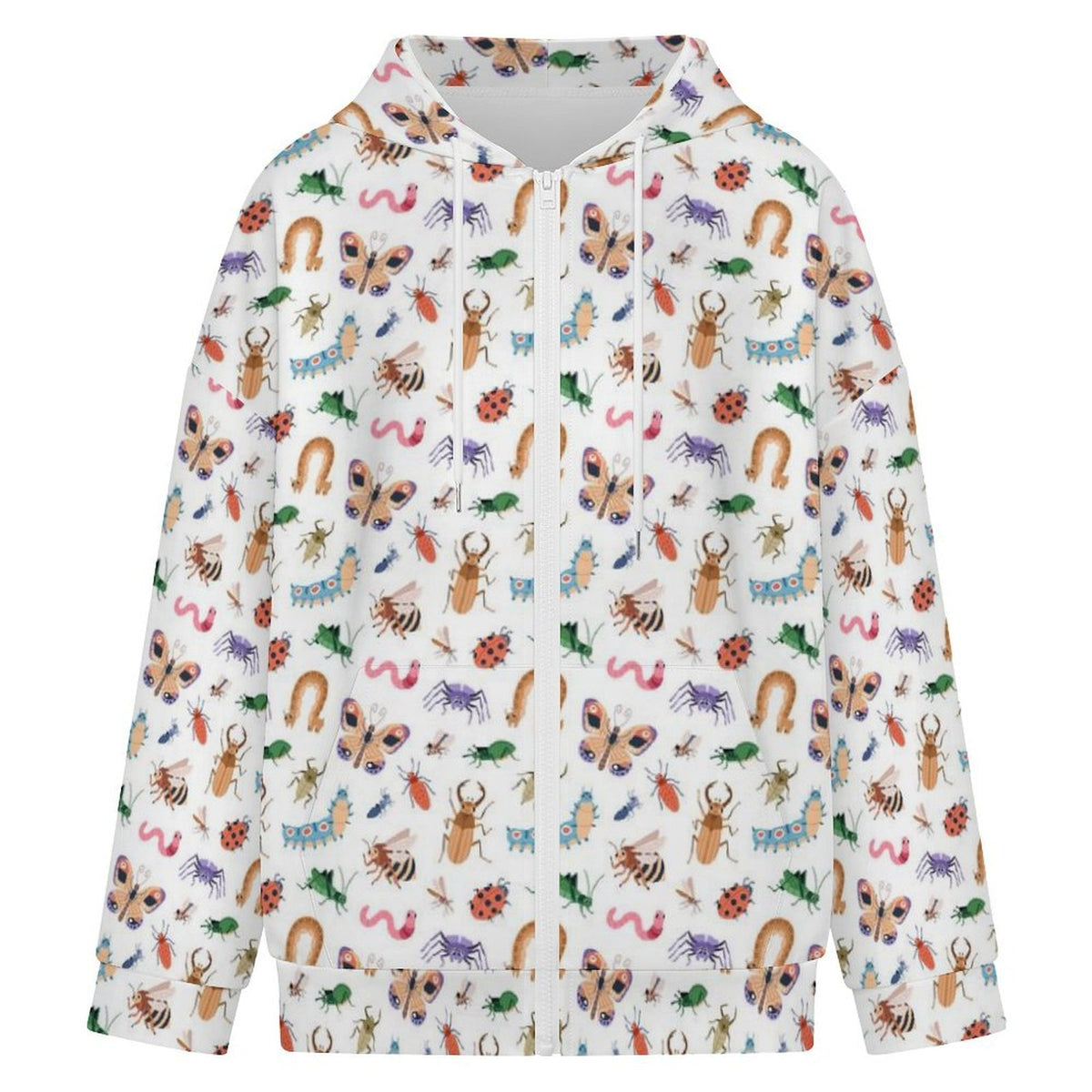 Cute Bugs Women's Full-Zip Hoodie